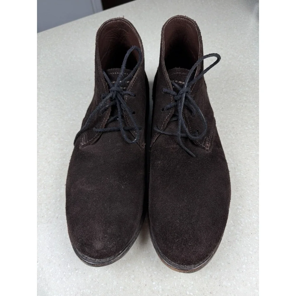 Vintage Shoe Company Suede Brown Chukka Boots Men's Sz 10.5 M